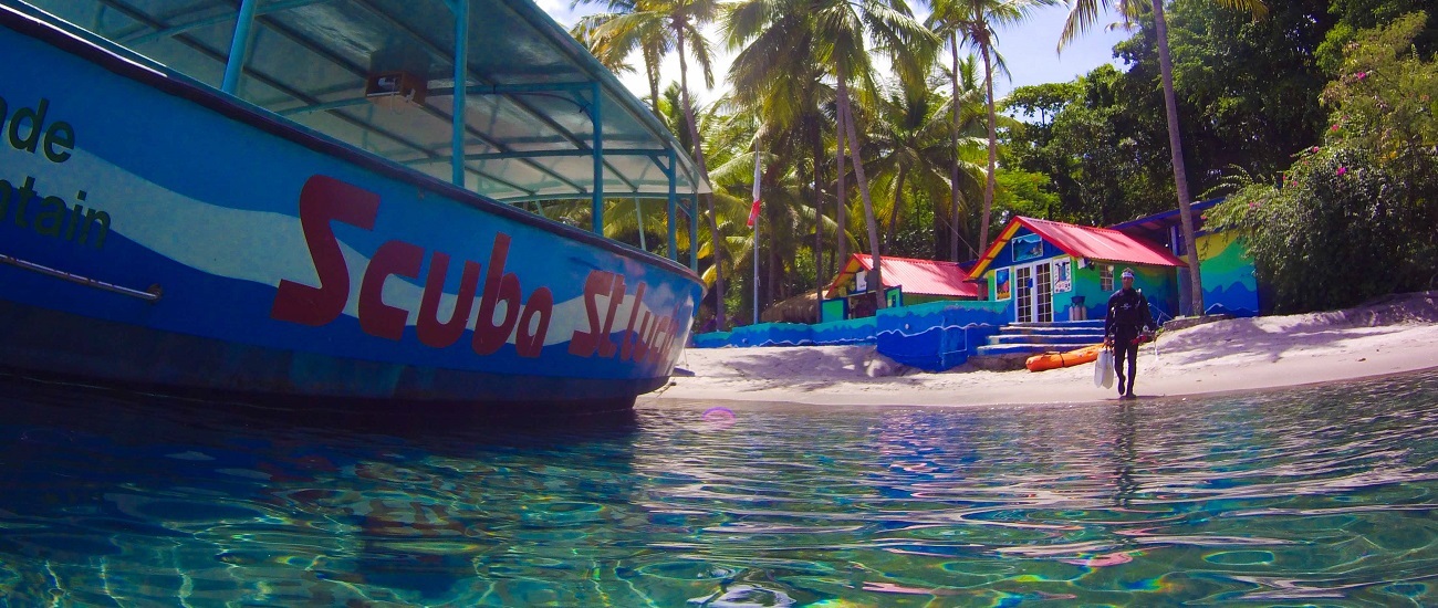 Scuba St Lucia Boat